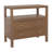 Vlad Scallop 2 Drawer Nightstand, Medium Brown-215842803