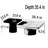 Mid-century Square Wood Coffee Table-809941612