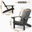 Chaise Adirondack en plastique pour patio-392954420
