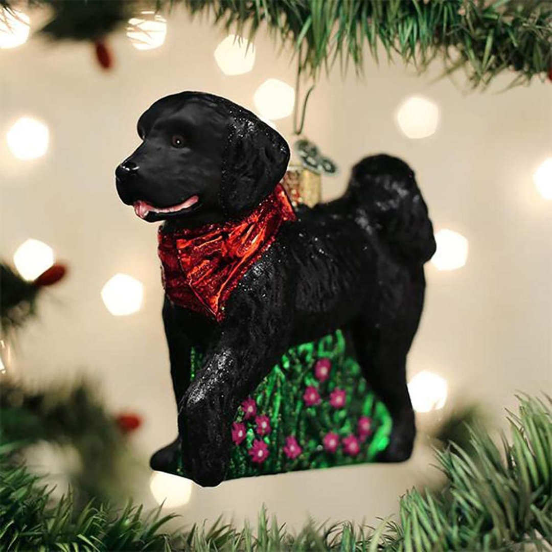 Doodle Dog Hanging Figurine Ornament Old World Christmas