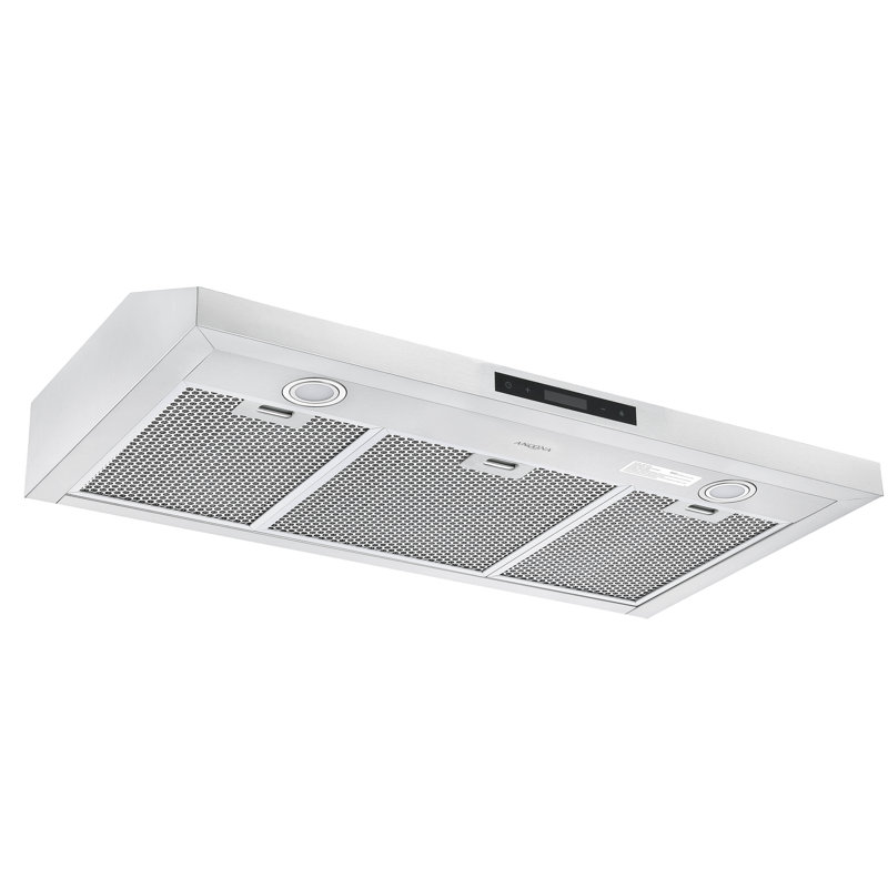 Ancona 36" Stainless Steel 550 CFM Ducted (Vented) Under Cabinet Range Hood with Mesh Filter