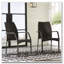 Chaises d'extérieur en osier