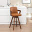 Tabouret de bar pivotant Jarissa-574366882