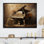 Vintage Piano Pianos Past - Music Piano, art mural