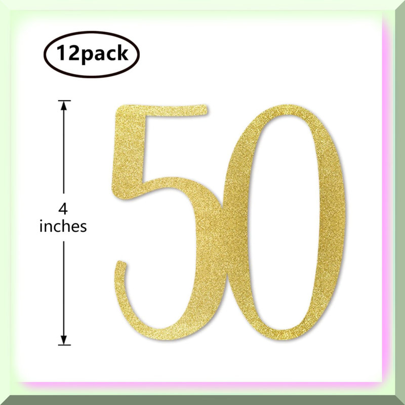 30th Birthday Glitter Decor Kit