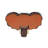 Elephant Sculptural Wall Sconce