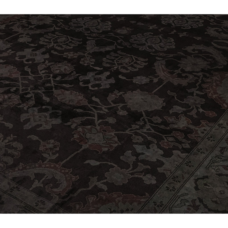 Overdyed One-of-a-Kind 10'2" X 13'11" Area Rug