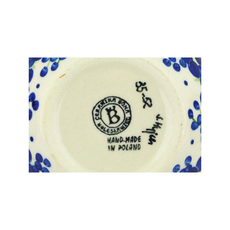 Passion Poppy Handmade Stoneware Rice Bowl