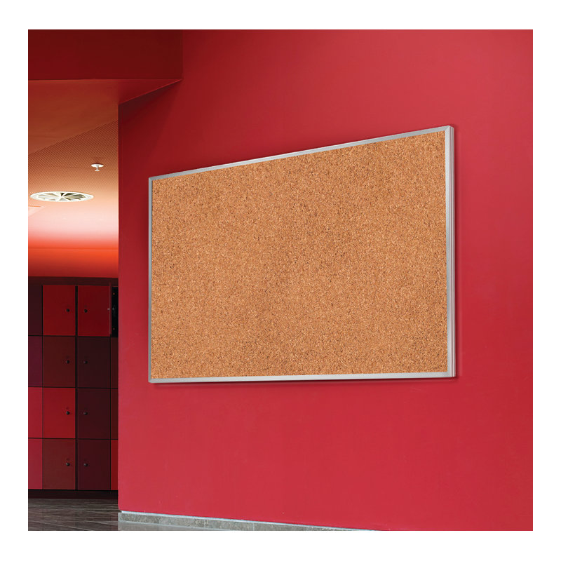 Babillard mural naturel de qualité supérieure Ghent, H 48 po x l 48 po x P 0,56 po
