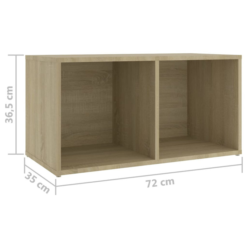 Drason TV Stand for TVs up to 88", Sonoma Oak
