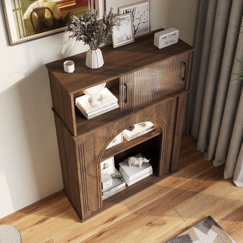 Modern Cabinet With LED Lights