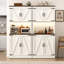 Garde-manger de 72 po de hauteur avec lumière DEL, prise de courant et tablettes de porte-1281703488