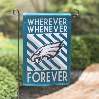 Drapeau de jardin en polyester 18 x 12,5 po Philadelphia Eagles
