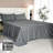 Cooling Silky Striped Sheet Set With Corner Straps, 100% Rayon from Bamboo Bed Sheets-100015391-100015390