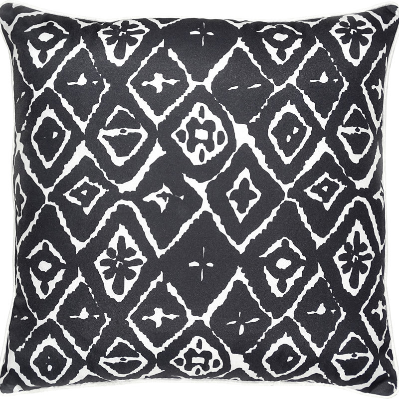 Angell Geometric Outdoor Throw Pillow
