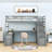 Ginnette 7 Drawer Loft Bed with Built-in-Desk by Harriet Bee-740430331-793534852