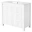 Meuble-lavabo mural l 17,9 po x P 36,49 po x H 34,05 po