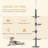 Adjustable Height Floor-To-Ceiling Vertical Cat Tree-114286252