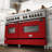 ZLINE 60 In. 7.4 Cu. Ft. Legacy Dual Fuel Range with 9 Burner Gas Cooktop and 2 Electric Convection Ovens-88220714
