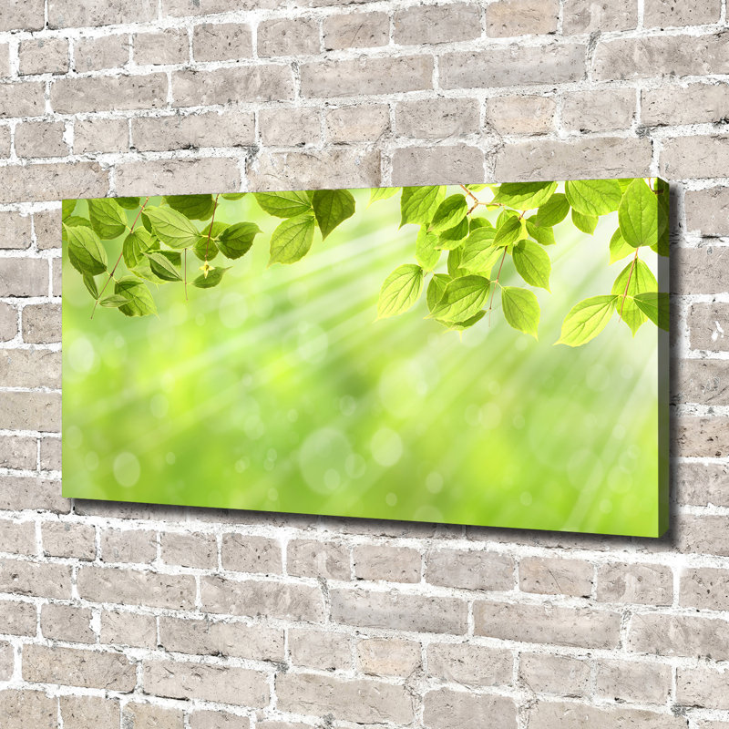 Leaves - Wrapped Canvas Print