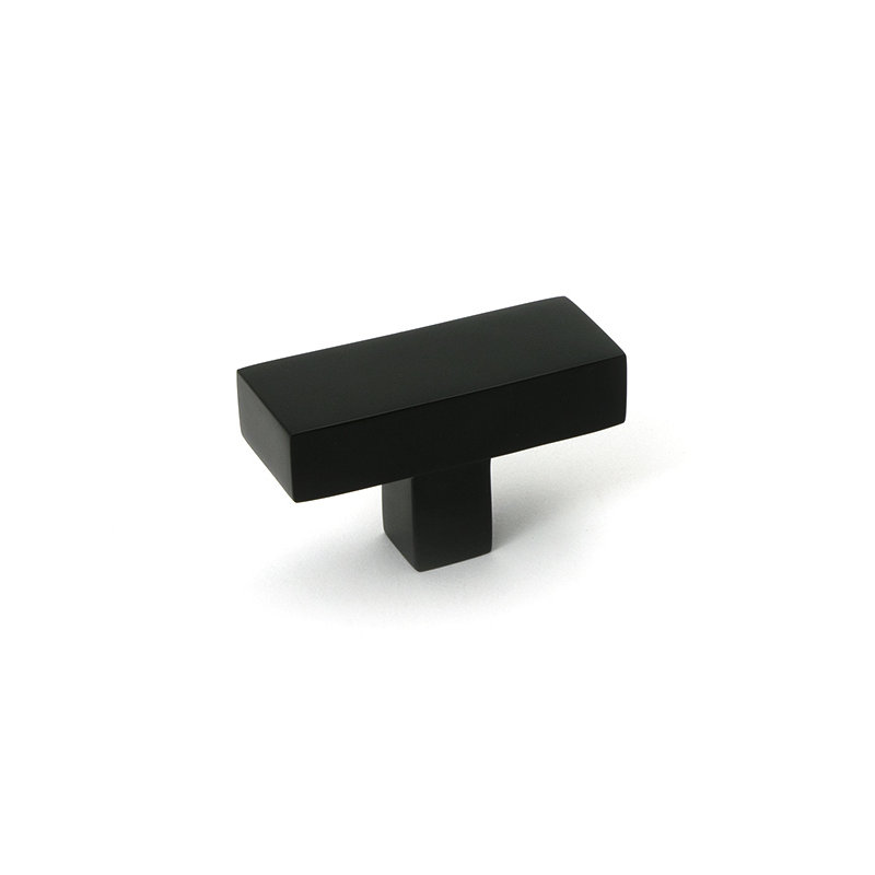 Albers Rectangular knob, Aged Bronze