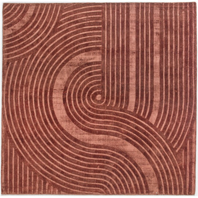 Solid Colour Hand Woven Area Rug