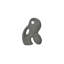 Sculpture Dara Ecomix gris anthracite