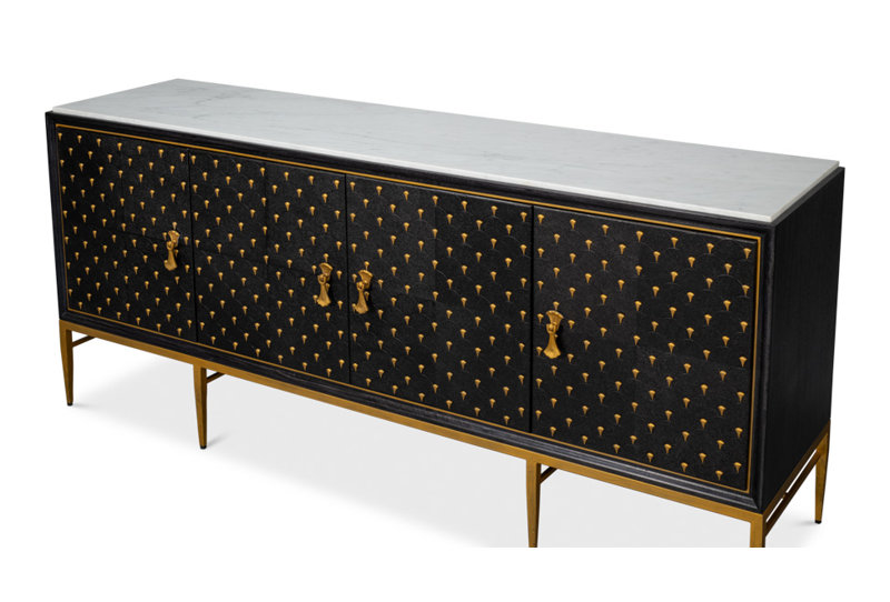 Palisade 80'' W Solid Wood Sideboard