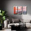 « Trajet du soir » par Ann Gordon, triptyque mural, 91,4 cm x 61 cm-1586601761
