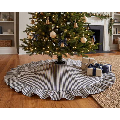 Jupe d'arbre de Noël à rayures Polo