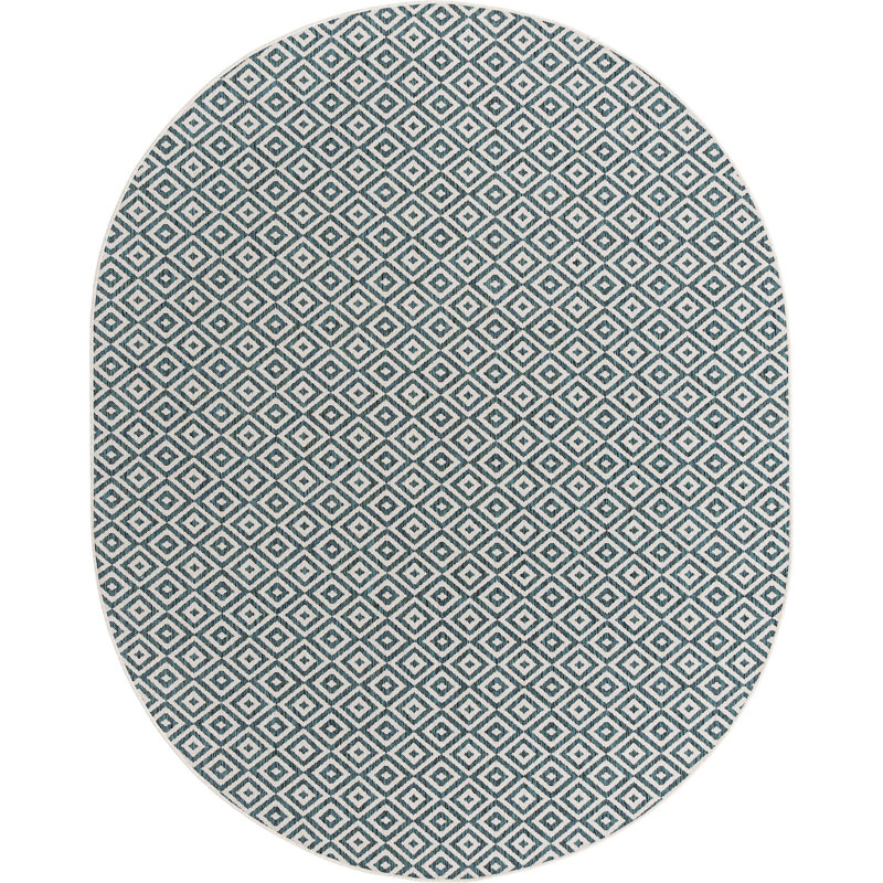 Tapis d'extérieur Destiny, Ovale 7 pi 10 po x 10 pi