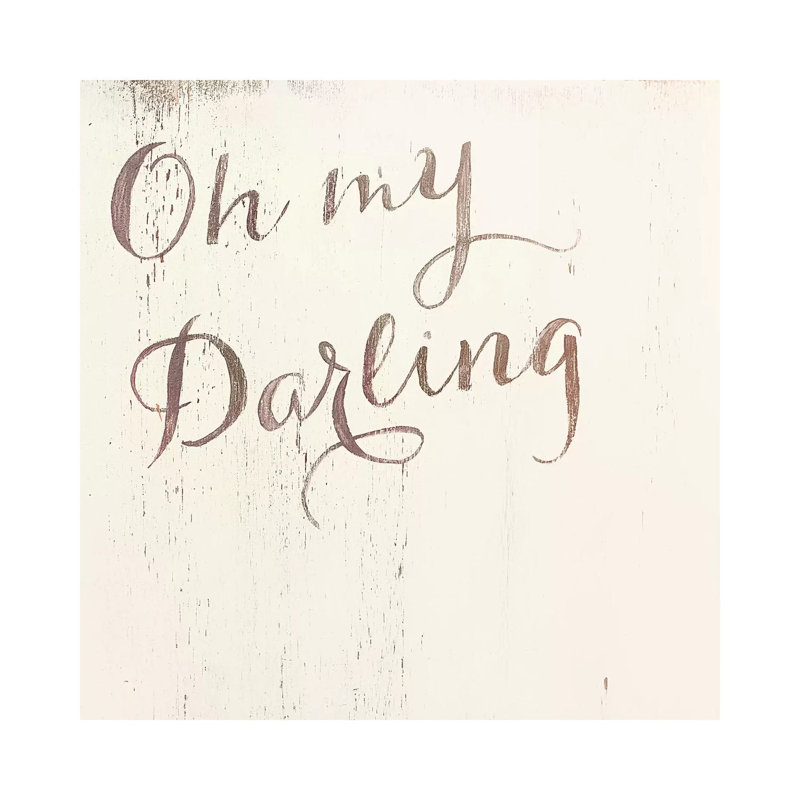 Oh My Darling Warmer by Mandy Lynne - Wrapped Canvas Print, 30.48 cm H x 30.48 cm W