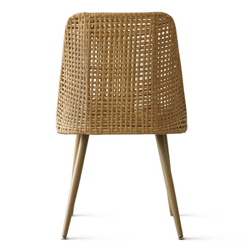 Set of 4 Modern Fabric Upholstered Dining Chairs