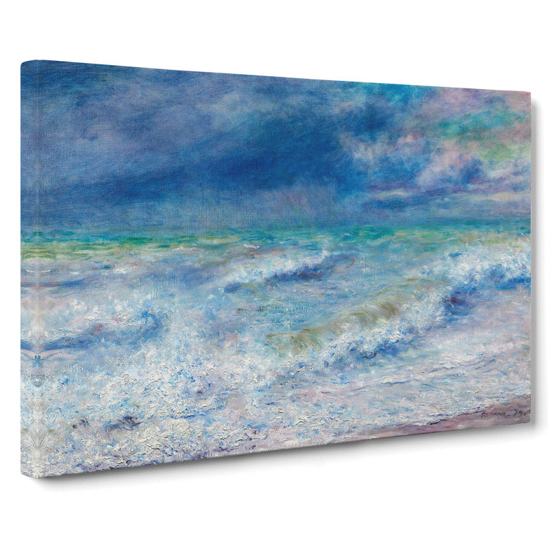 Seascape by Pierre-Auguste Renoir - Wrapped Canvas, 50cm H x 76cm W x 3cm D