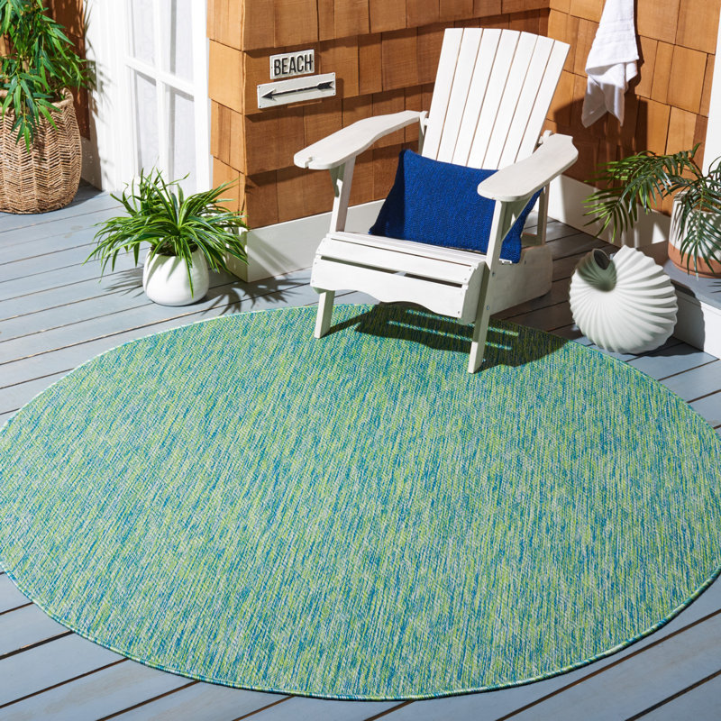 Tapis intérieur / extérieur Miceli, Rond 6 pi 7 po
