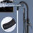 Double Handle Floor Mounted Tub Faucet-50685912