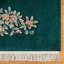Tapis oriental vert en laine noué à la main à motif oriental Oriental Estate