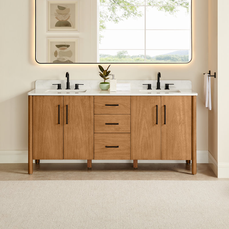 Meuble-lavabo double 72 po Howes
