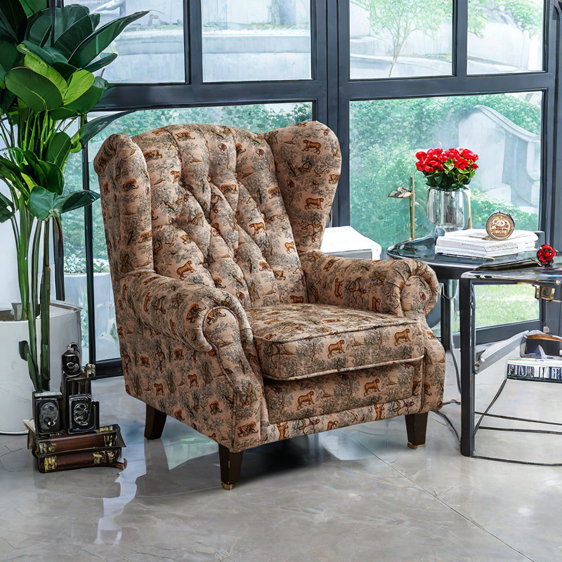 Deshawna Recliner, Beige Faux Leather