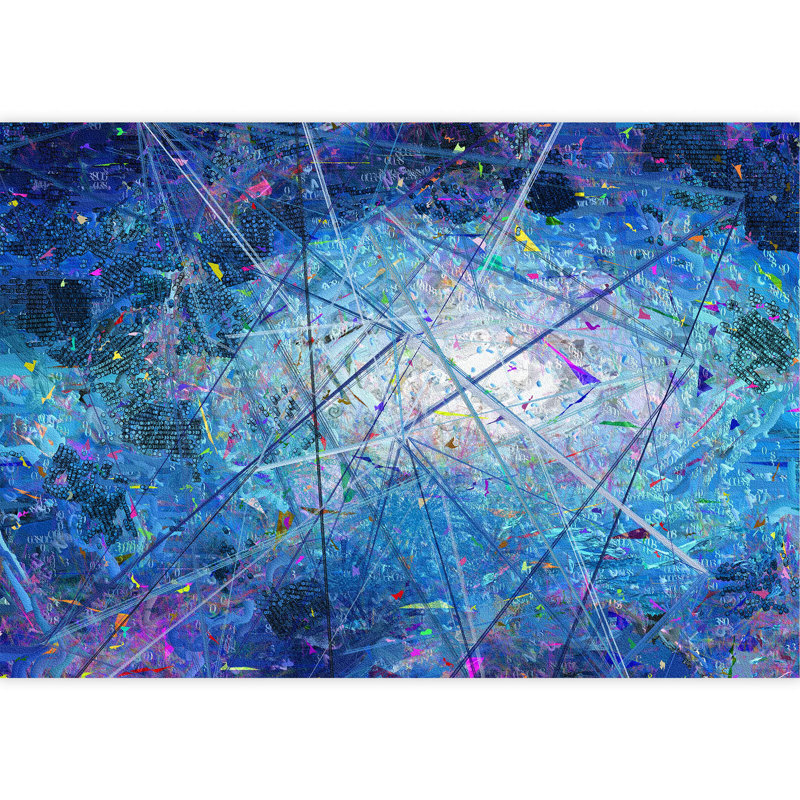Vibrant Graffi Street Paint Border, 100" L x 144" W