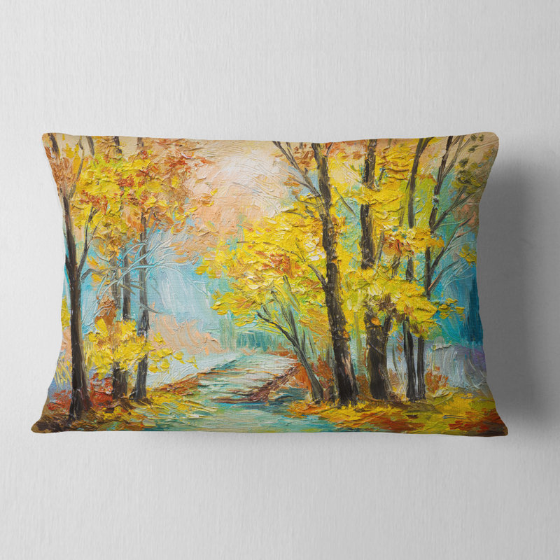Landscape Throw Pillow