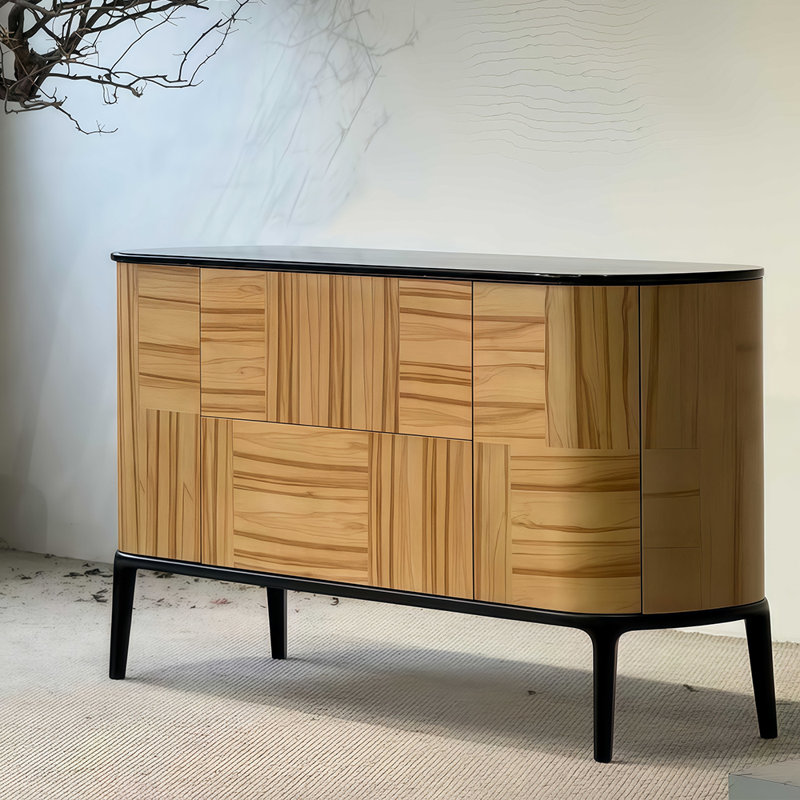 Retro and minimalist style sideboard