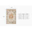 Tapis marocain de style rétro - Tapis antidérapant en fausse laine pour tapis d'intérieur, lavable et adapté aux enfants et aux animaux domestiques-1108564674