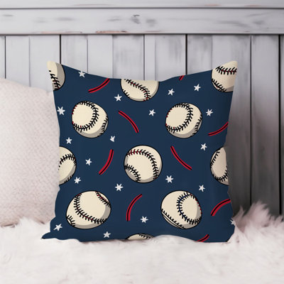 Sports Baseball Pattern VIII Pillow Cover