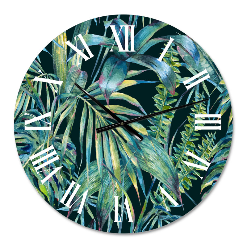 Horloge murale Tropical, Moyen