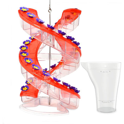 Cascade Wild Bird Feeders Outdoor Hummingbird Feeder 32 Port Helical Design