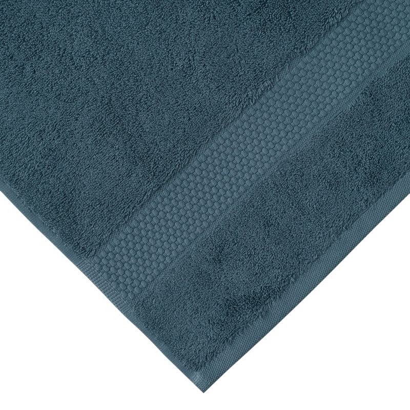 STARLIGHT 6 Piece Turkish Cotton Towel Set, Blue