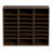 Literature Organizers, 24 Compartments Office Mailbox With Adjustable Shelves, Wood Literature Sorter 29X12x24.4 Inches For Office, Home, Classroom, Mailrooms Organization, EPA Certified, Brown-1908033732-1908033734
