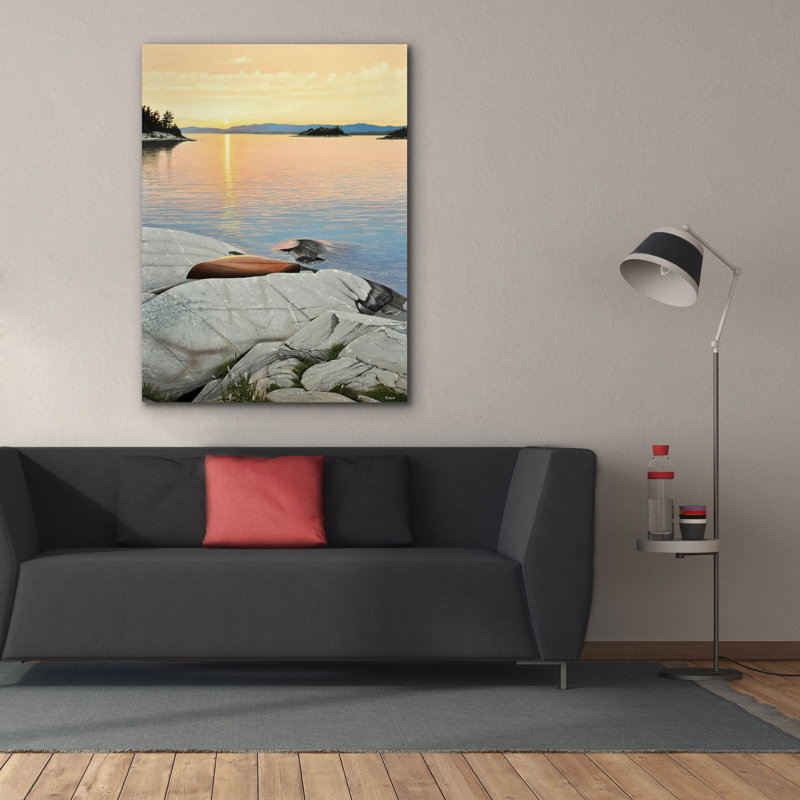Toile épique Graffiti «A Quiet Time» par Kenneth M Kirsch, 40 po x 54 po