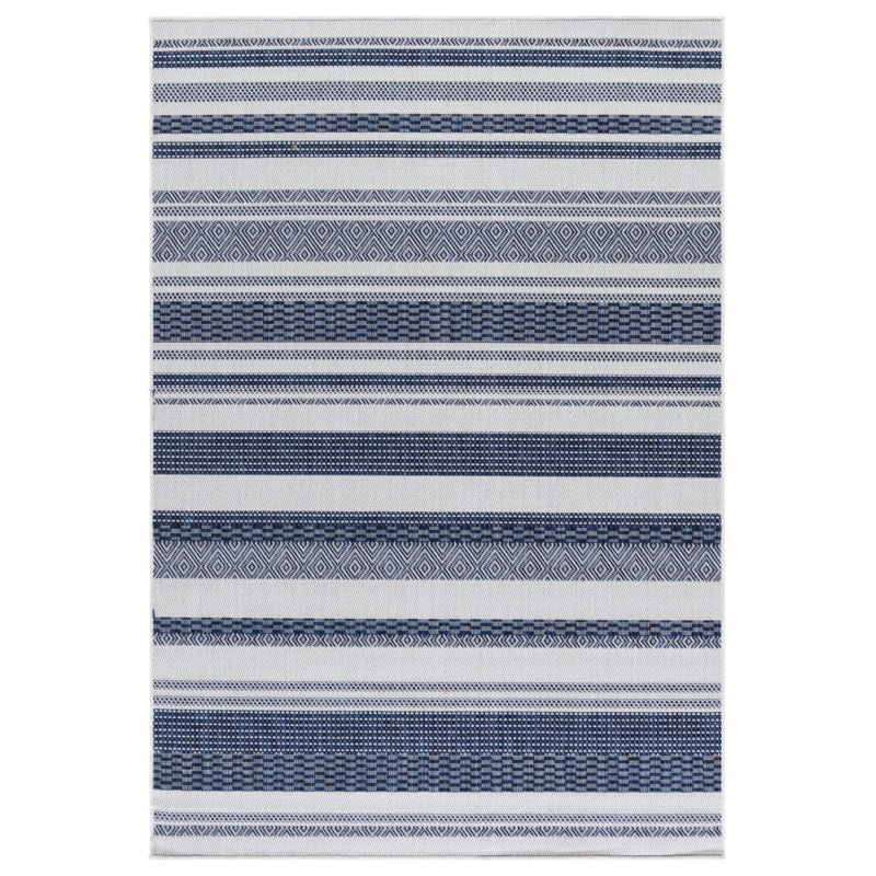 Laris Performance Performance Striped Rug, Rectangle 5'1" x 7'6"